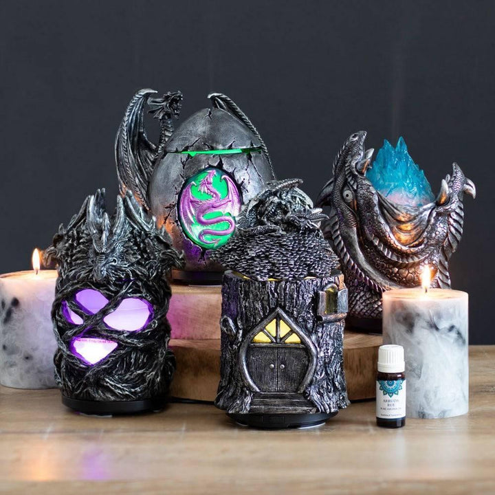 Silver Dragon Mouth Electric Aroma Diffuser - Home Decor Emporium