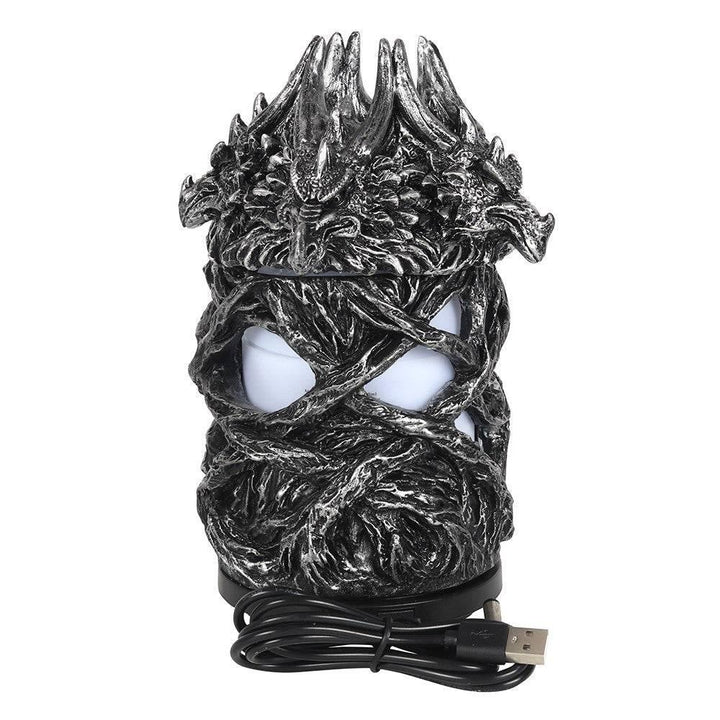 Silver Tree Dragon Electric Aroma Diffuser - Home Decor Emporium