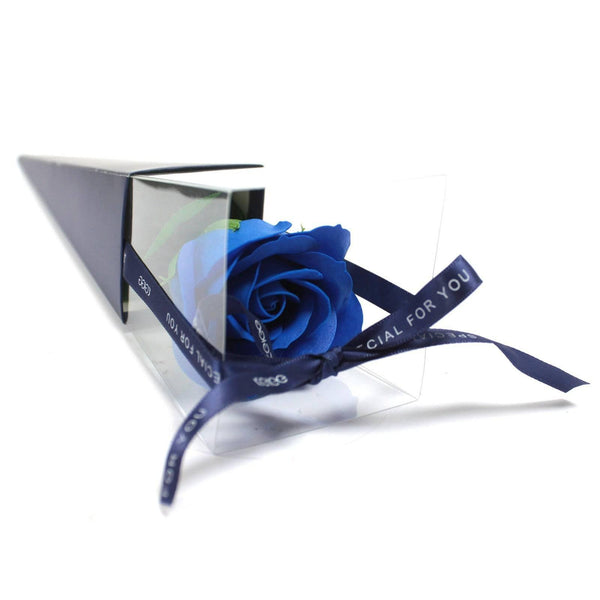 Single Rose - Blue Rose - Home Decor Emporium