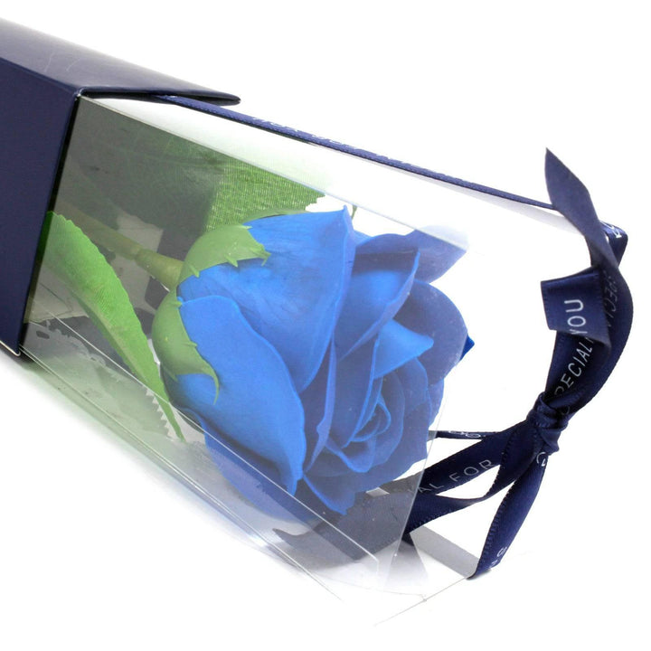 Single Rose - Blue Rose - Home Decor Emporium