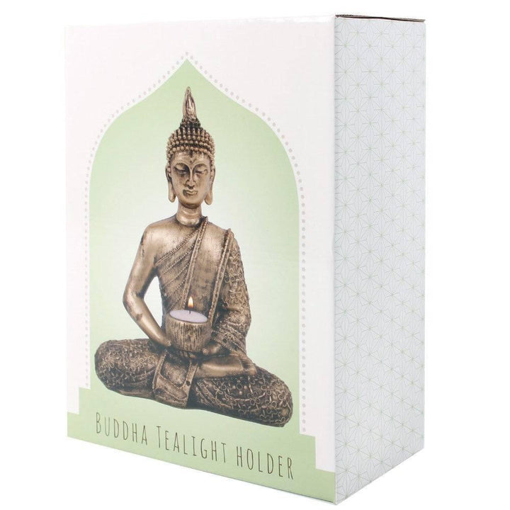 Sitting Thai Buddha Tealight Holder - Home Decor Emporium