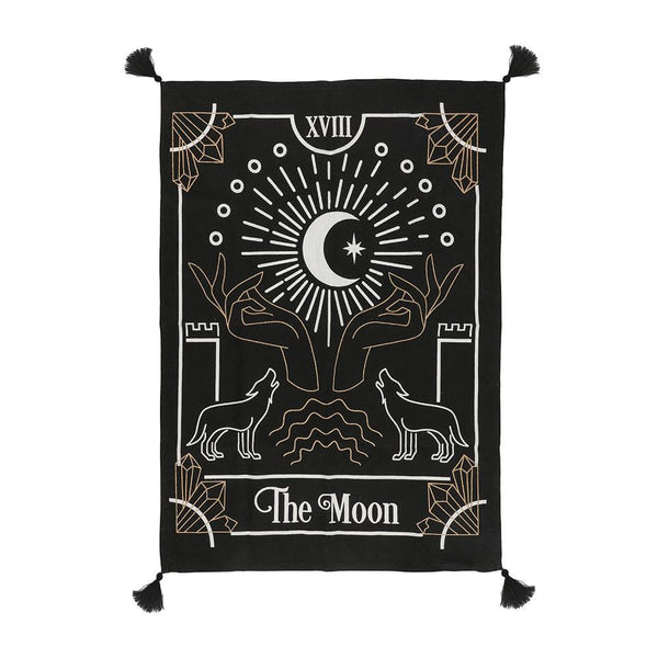 Small Moon Tarot Card Wall Tapestry - Home Decor Emporium