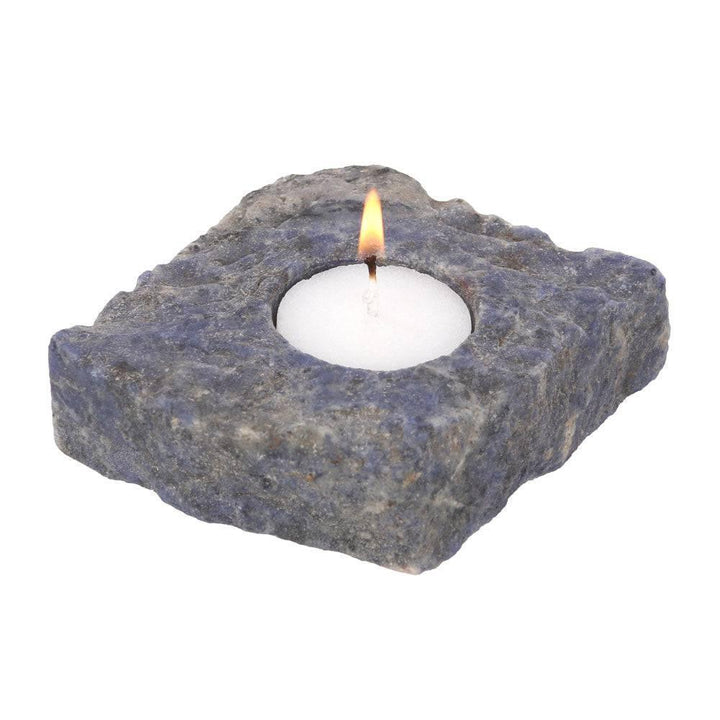 Sodalite Tealight Candle Holder - Home Decor Emporium