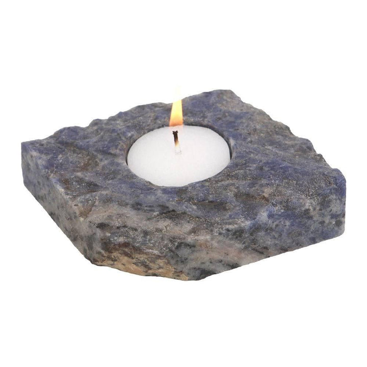 Sodalite Tealight Candle Holder - Home Decor Emporium