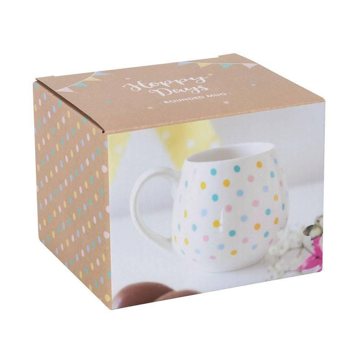 Spotted Rounded Mug - Home Decor Emporium