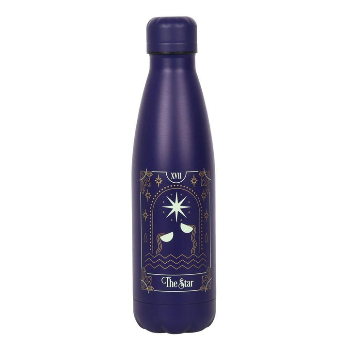 Star Tarot Metal Water Bottle - Home Decor Emporium