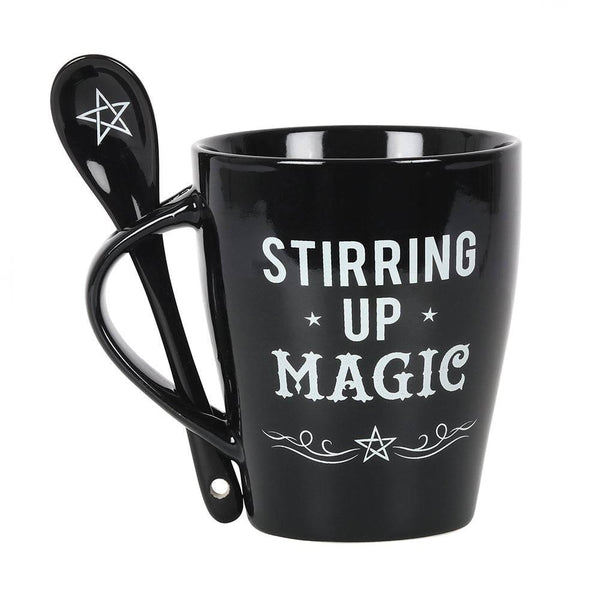 Stirring Up Magic Mug and Spoon Set - Home Decor Emporium