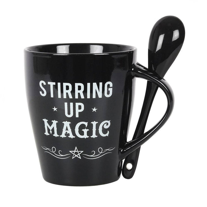 Stirring Up Magic Mug and Spoon Set - Home Decor Emporium