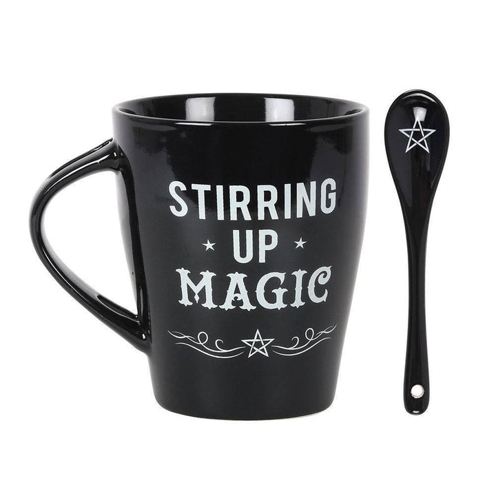 Stirring Up Magic Mug and Spoon Set - Home Decor Emporium