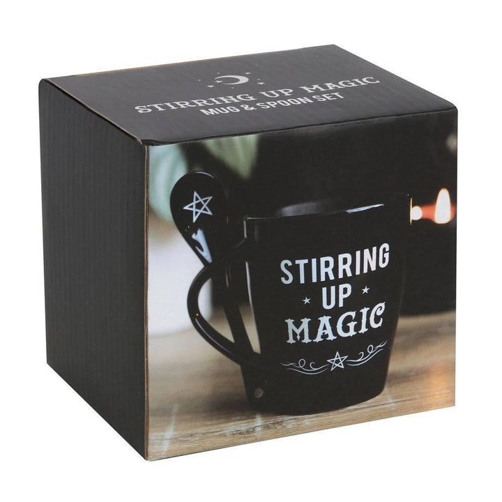 Stirring Up Magic Mug and Spoon Set - Home Decor Emporium