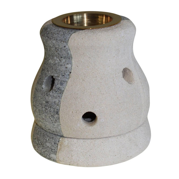 Stone Oil Burner - Combo Shaped - Home Decor Emporium