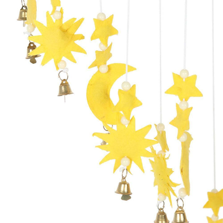 Sun &amp; Moon SAA Mobile with Bells - Home Decor Emporium