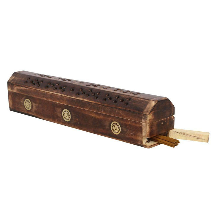 Sun Wooden Patchouli &amp; Orange Incense Box Set - Home Decor Emporium