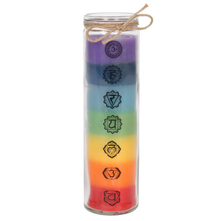 Tall Chakra Candle - Home Decor Emporium