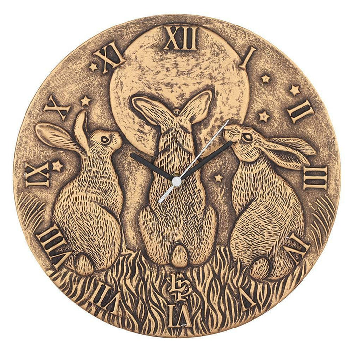 Terracotta Moon Shadows Clock by Lisa Parker - Home Decor Emporium