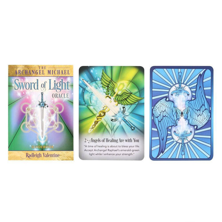 The Archangel Michael Sword of Light Oracle Cards - Home Decor Emporium