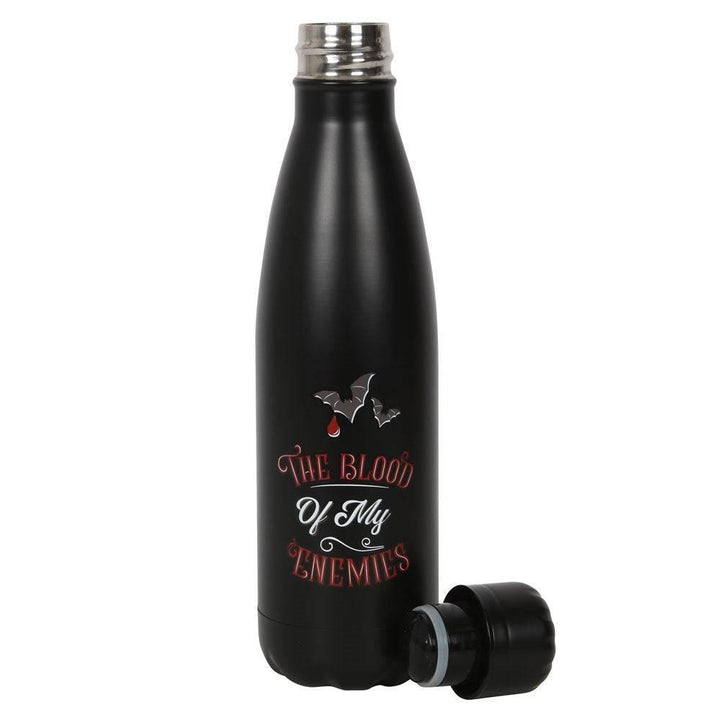 The Blood Of My Enemies Metal Water Bottle - Home Decor Emporium