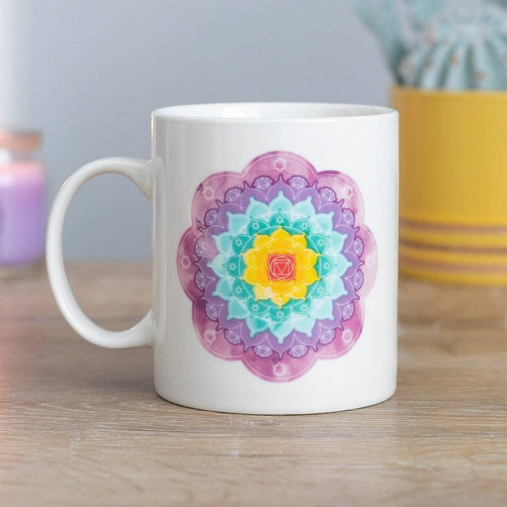 The Chakra Mandala Mug - Home Decor Emporium