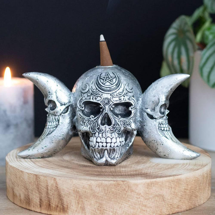 The Dark Goddess Backflow Incense Burner by Alchemy - Home Decor Emporium