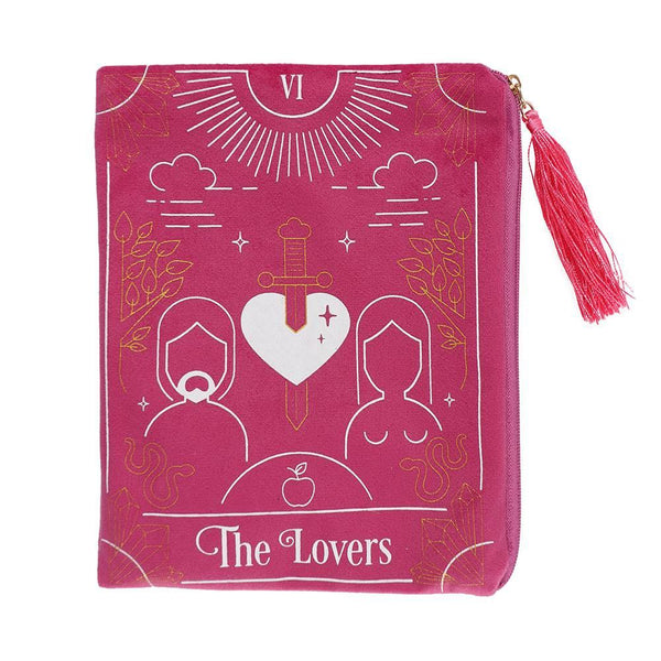 The Lovers Tarot Card Zippered Bag - Home Decor Emporium