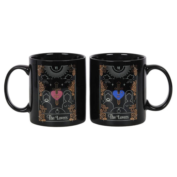 The Lovers Tarot Couples Mug Set - Home Decor Emporium