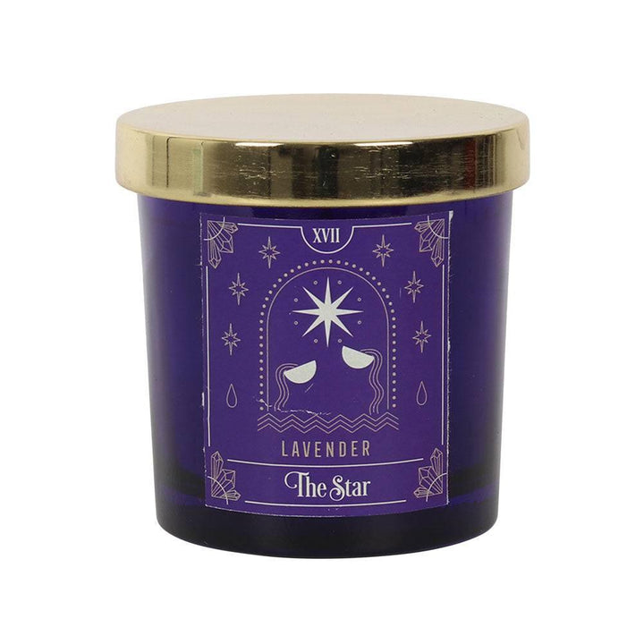 The Star Lavender Tarot Candle - Home Decor Emporium