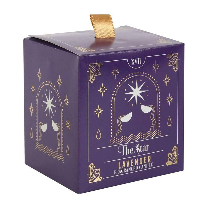 The Star Lavender Tarot Candle - Home Decor Emporium