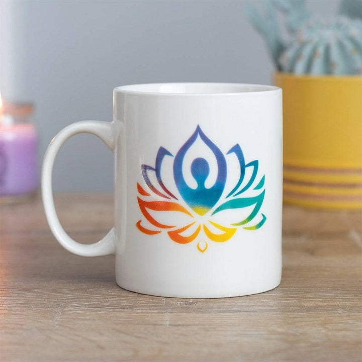 The Yoga Lotus Mug - Home Decor Emporium