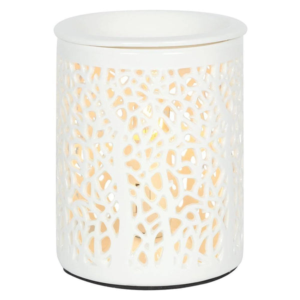 Tree Silhouette Electric Oil Burner - Home Decor Emporium