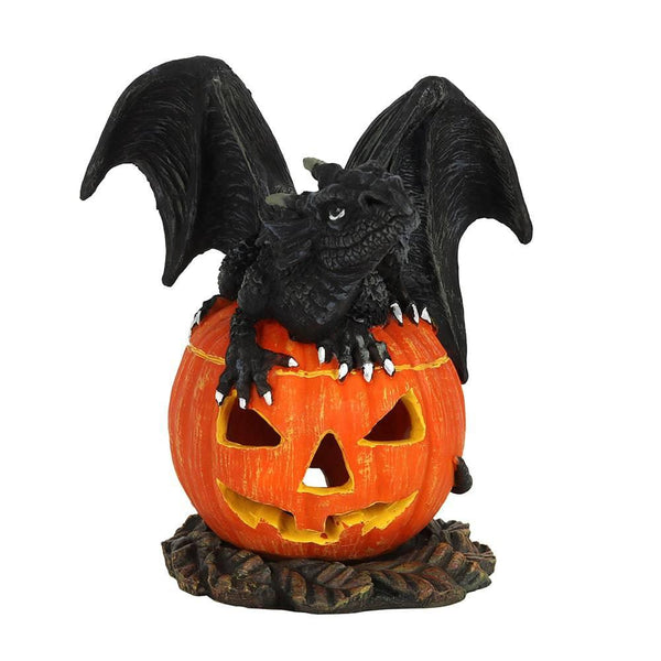 Trick or Treat Dragon Cone Burner By Anne Stokes - Home Decor Emporium