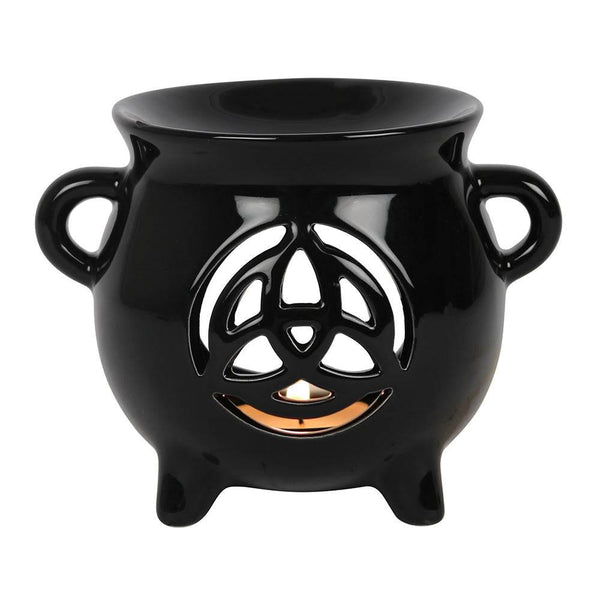 Triquetra Cauldron Oil Burner - Home Decor Emporium