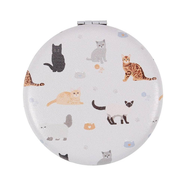 Wags & Whiskers Cat Compact Mirror - Home Decor Emporium