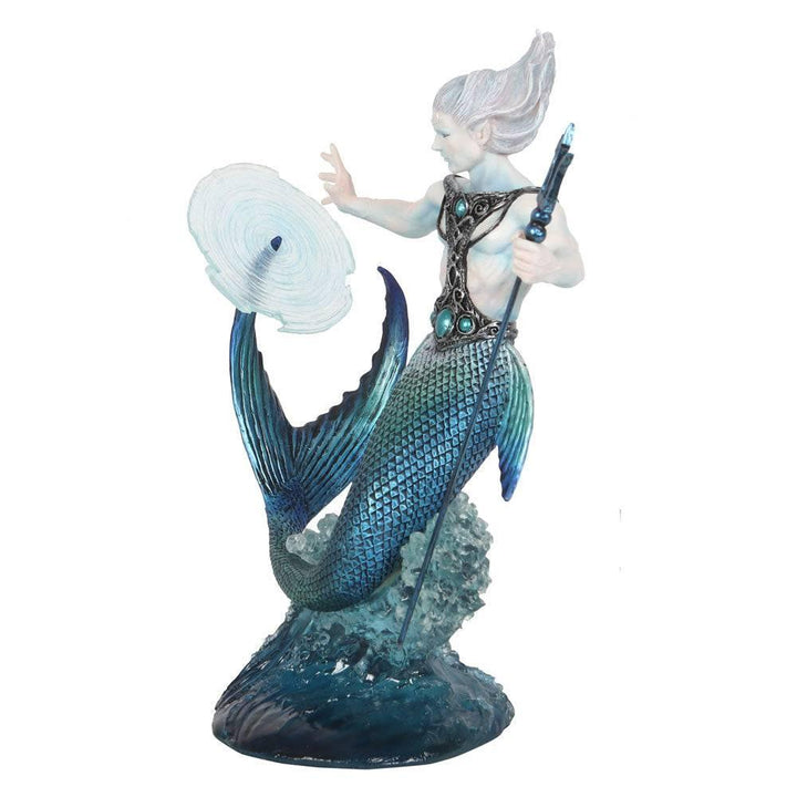 Water Elemental Wizard Figurine by Anne Stokes - Home Decor Emporium