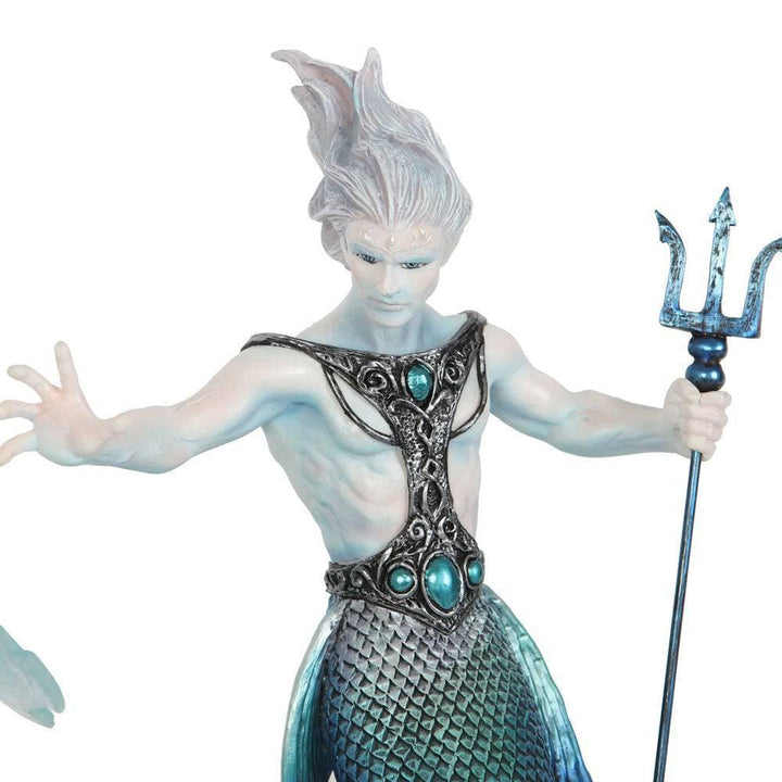 Water Elemental Wizard Figurine by Anne Stokes - Home Decor Emporium