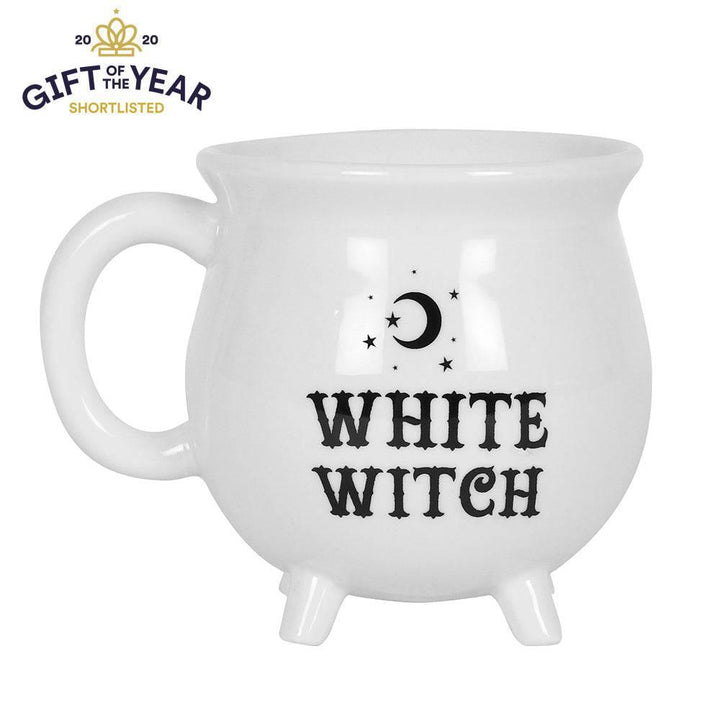 White Witch Cauldron Mug - Home Decor Emporium