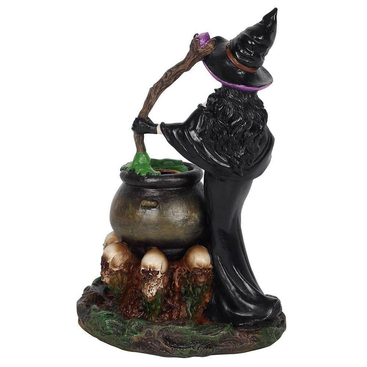 Witch with Cauldron Backflow Incense Burner - Home Decor Emporium