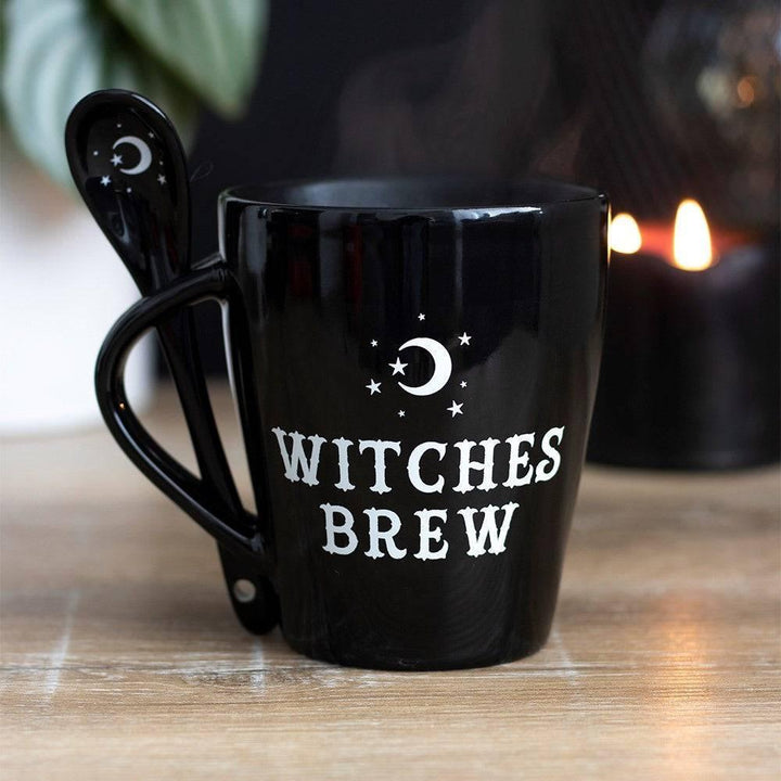 Witches Brew Mug and Spoon Set - Home Decor Emporium