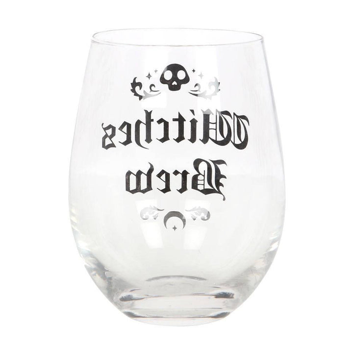 Witches Brew Stemless Wine Glass - Home Decor Emporium