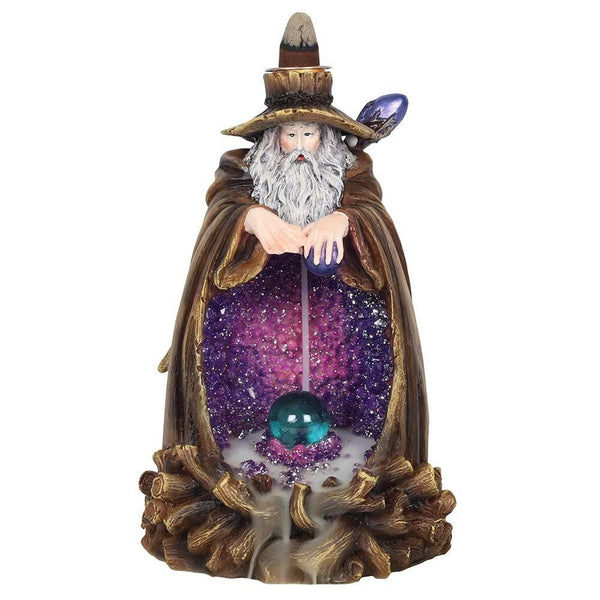 Wizard Backflow Incense Burner with Light - Home Decor Emporium