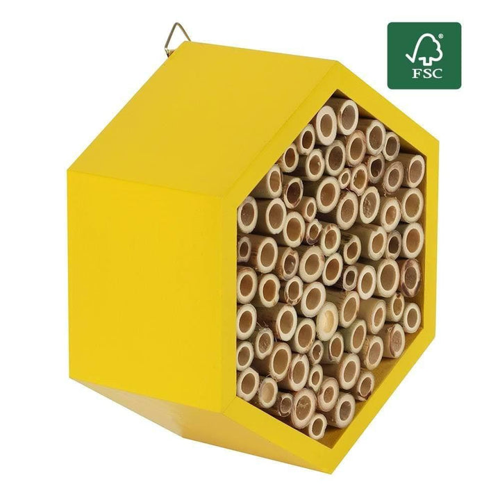 Wooden Bee House - Home Decor Emporium