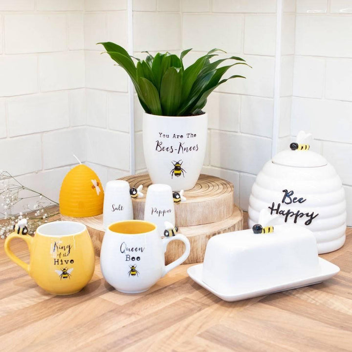 You Are the Bees Knees Ceramic Plant Pot - Home Decor Emporium