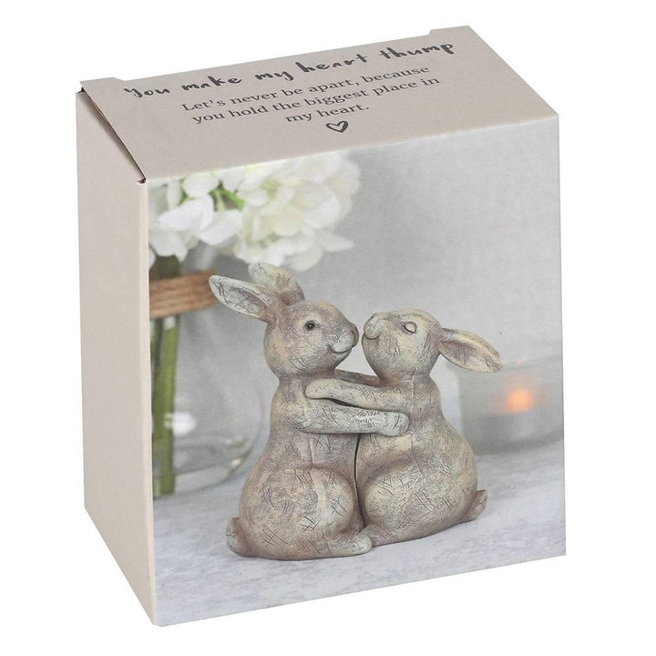 You Make My Heart Thump Bunny Ornament - Home Decor Emporium