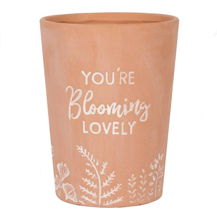 You're Blooming Lovely Terracotta Plant Pot - Home Decor Emporium