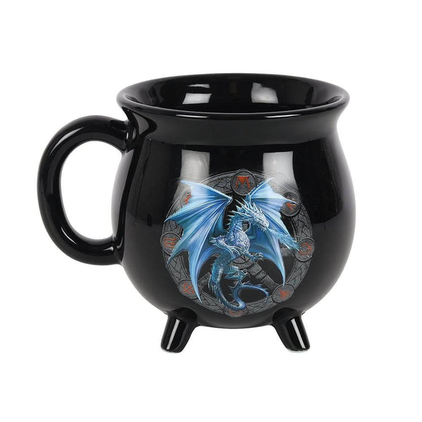 Yule Colour Changing Cauldron Mug by Anne Stokes - Home Decor Emporium