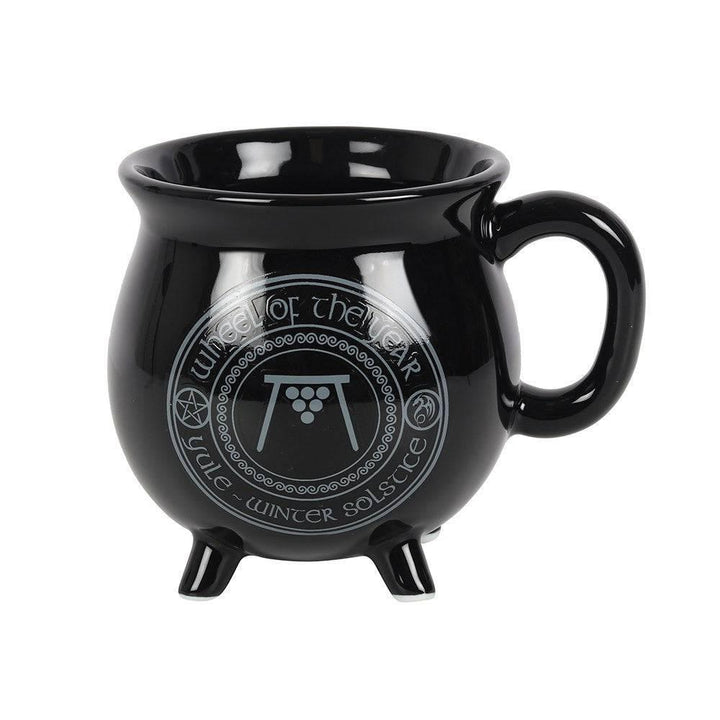 Yule Colour Changing Cauldron Mug by Anne Stokes - Home Decor Emporium