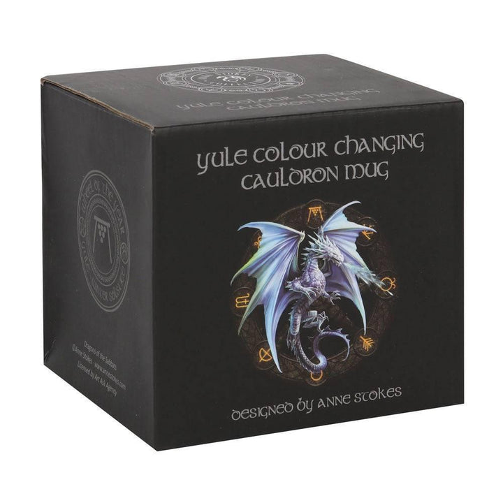 Yule Colour Changing Cauldron Mug by Anne Stokes - Home Decor Emporium