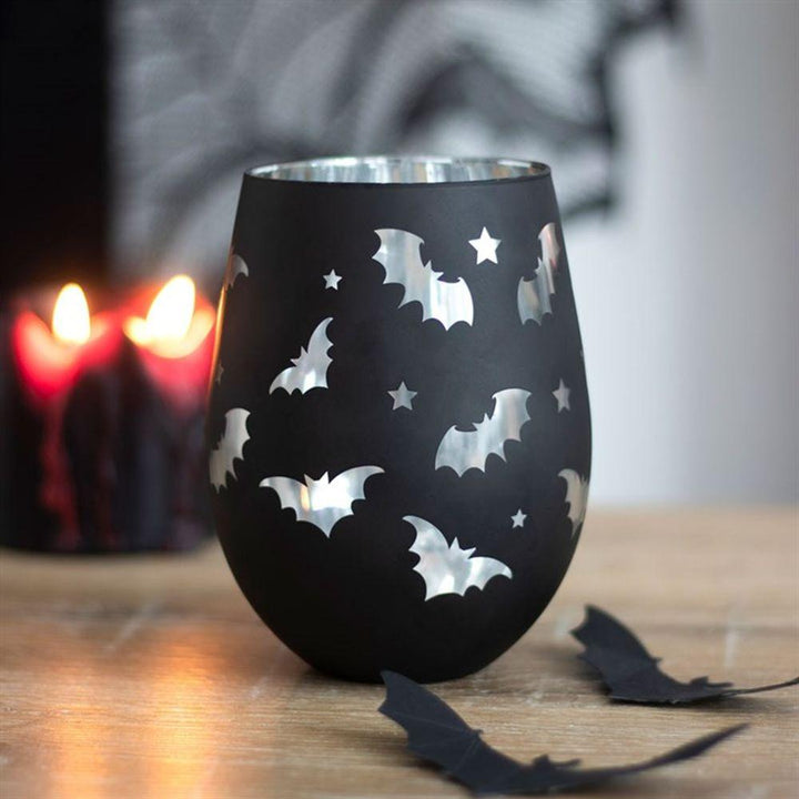 Bat Stemless Wine Glass - Home Decor Emporium