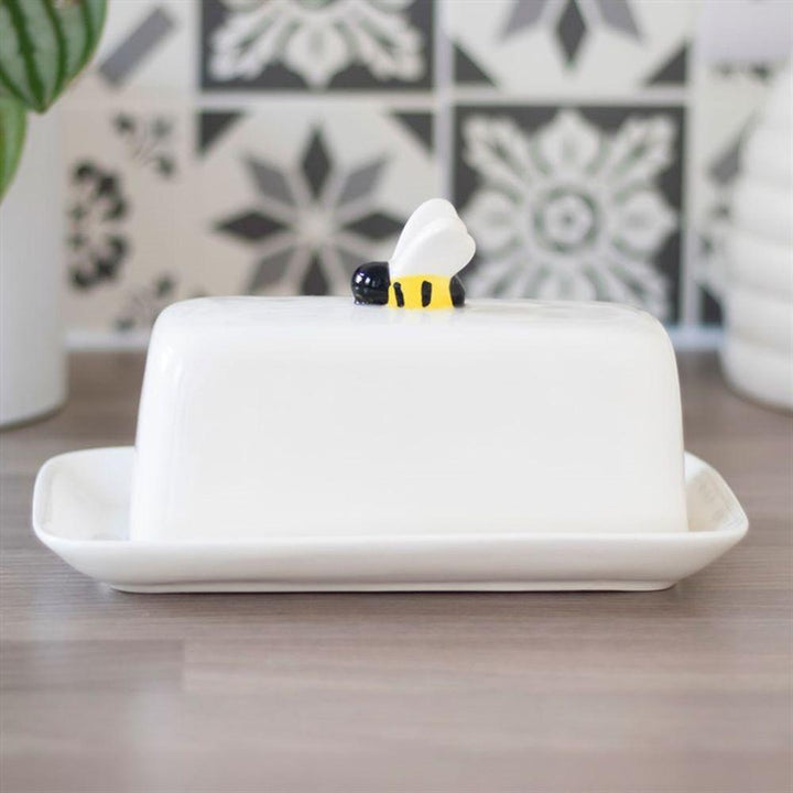 Bee Butter Dish - Home Decor Emporium