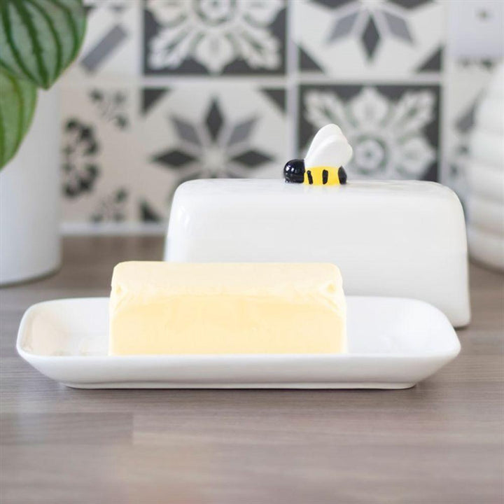 Bee Butter Dish - Home Decor Emporium