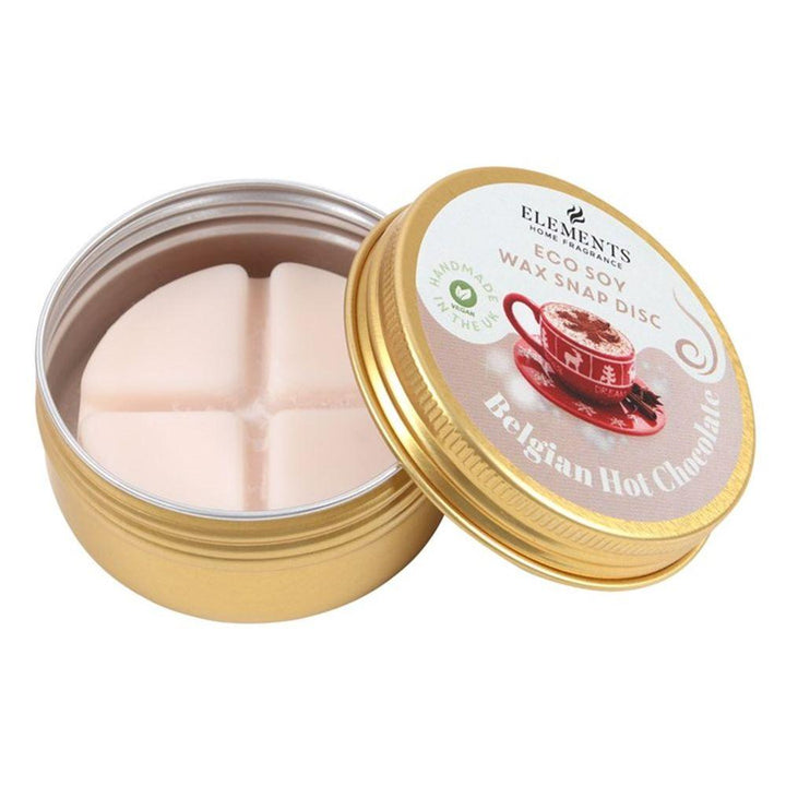Belgian Hot Chocolate Soy Wax Snap Disc - Home Decor Emporium